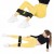 Резинка для фітнесу та спорту із тканини 4FIZJO Hip Band 10-15 кг Black/Yellow (P-5907739310309)