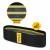Резинка для фітнесу та спорту із тканини 4FIZJO Hip Band 10-15 кг Black/Yellow (P-5907739310309)