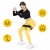 Резинка для фітнесу та спорту із тканини 4FIZJO Hip Band 10-15 кг Black/Yellow (P-5907739310309)