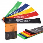 Резинки для фітнесу Cornix Mini Power Band набір 5 шт 1-20 кг XR-0045