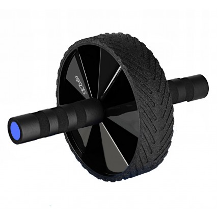 Ролик (гімнастичне колесо) для преса 4FIZJO Ab Wheel Black/Blue (P-5907739314857)