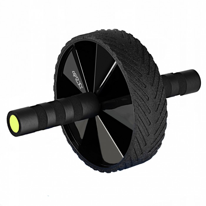 Ролик (гимнастическое колесо) для пресса 4FIZJO Ab Wheel Black/Yellow (P-5907739314840)