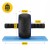 Ролик (гімнастичне колесо) для преса 4FIZJO Ab Wheel XL Black/Blue (P-5907739314437)