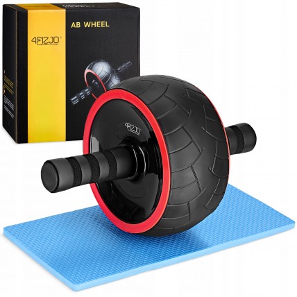 Ролик (гимнастическое колесо) для пресса 4FIZJO Ab Wheel XL Black/Red (P-5907739312747)