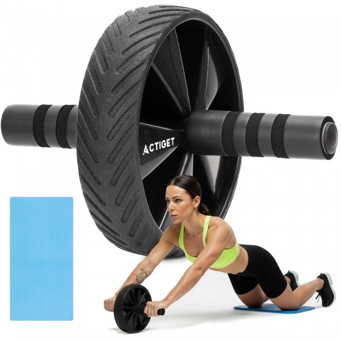 Ролик (гімнастичне колесо) для преса Actiget Ab Wheel ACT0110 Black Ролик (гімнастичне колесо) для преса Actiget Ab Wheel ACT0110 Black