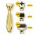 Мезороллер 4FIZJO Derma Roller 3 в 1 (дермароллер) для лиця та тіла (P-5907739312228)