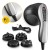 Ручний антицелюлітний масажер для тіла 4FIZJO Body Shaping 4 в 1 Black (P-5907739319128)