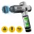 Ручний перкусійний масажер 4FIZJO Massage Gun Ultra Cool Edition 100 Вт масажний пістолет (P-5905973401470)