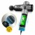 Ручний перкусійний масажер 4FIZJO Massage Gun Ultra Cool Edition 100 Вт масажний пістолет (P-5905973401470)