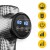 Ручний перкусійний масажер 4FIZJO Massage Gun Ultra Cool Edition 100 Вт масажний пістолет (P-5905973401470)