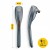 Ручний вібраційний масажер для тіла 4FIZJO Long Stick 7 в 1 Grey (P-5907739319135)