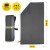 Рушник спортивний 4FIZJO 130 x 75 см з мікрофібри Grey (P-5907739317261)
