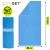 Рушник спортивний Actiget 150 x 80 см з мікрофібри ACT0191 Blue Рушник спортивний Actiget 150 x 80 см з мікрофібри ACT0191 Blue