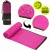 Рушник спортивний Actiget 180 x 100 см з мікрофібри ACT0187 Pink Рушник спортивний Actiget 180 x 100 см з мікрофібри ACT0187 Pink