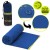 Рушник спортивний Actiget 180 x 100 см з мікрофібри ACT0188 Navy Blue Рушник спортивний Actiget 180 x 100 см з мікрофібри ACT0188 Navy Blue