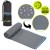 Рушник спортивний Actiget 180 x 100 см з мікрофібри ACT0190 Dark Grey Рушник спортивний Actiget 180 x 100 см з мікрофібри ACT0190 Dark Grey