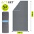 Рушник спортивний Actiget 180 x 100 см з мікрофібри ACT0190 Dark Grey Рушник спортивний Actiget 180 x 100 см з мікрофібри ACT0190 Dark Grey