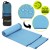 Рушник спортивний Actiget 180 x 100 см з мікрофібри ACT0193 Sky Blue Рушник спортивний Actiget 180 x 100 см з мікрофібри ACT0193 Sky Blue