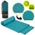 Рушник спортивний Actiget 180 x 100 см з мікрофібри ACT0195 Turquoise Рушник спортивний Actiget 180 x 100 см з мікрофібри ACT0195 Turquoise