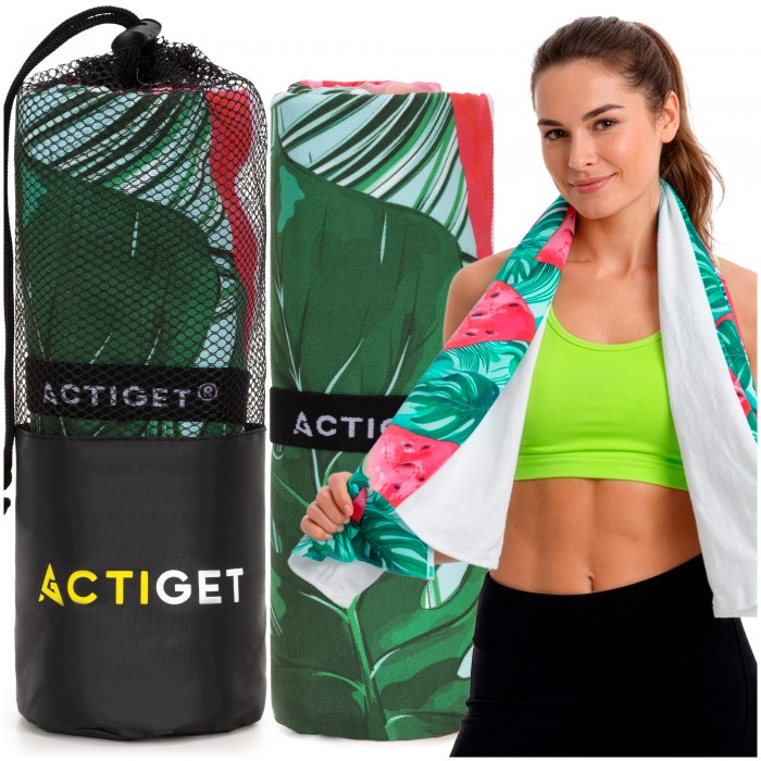 Рушник спортивний Actiget 180 x 100 см з мікрофібри ACT0196 Рушник спортивний Actiget 180 x 100 см з мікрофібри ACT0196