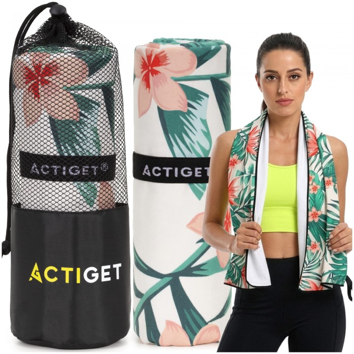 Рушник спортивний Actiget 180 x 100 см з мікрофібри ACT0197 Рушник спортивний Actiget 180 x 100 см з мікрофібри ACT0197