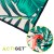 Рушник спортивний Actiget 180 x 100 см з мікрофібри ACT0197 Рушник спортивний Actiget 180 x 100 см з мікрофібри ACT0197