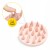 Щітка-масажер 4FIZJO для миття голови Light Pink (P-5907739315175)