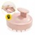 Щітка-масажер 4FIZJO для миття голови Light Pink (P-5907739315175)