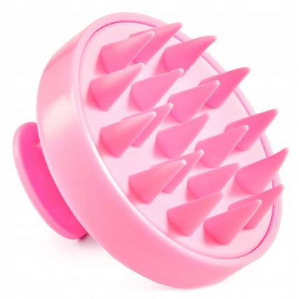 Щетка-массажер 4FIZJO для мытья головы Pink (P-5907739315144)