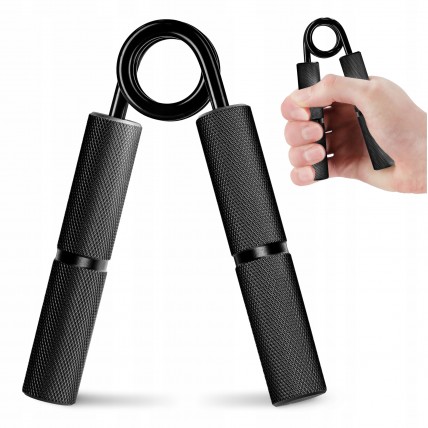 Еспандер кистьовий 4FIZJO 113 кг металевий Black (P-5907739313393)