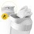 Шейкер спортивный 4FIZJO Ultra 700 мл White (P-5905973407083)