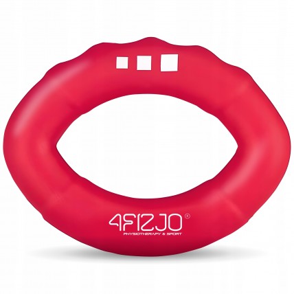 Еспандер кистьовий силіконовий 4FIZJO Hard 22 кг Red (P-5907739313751)