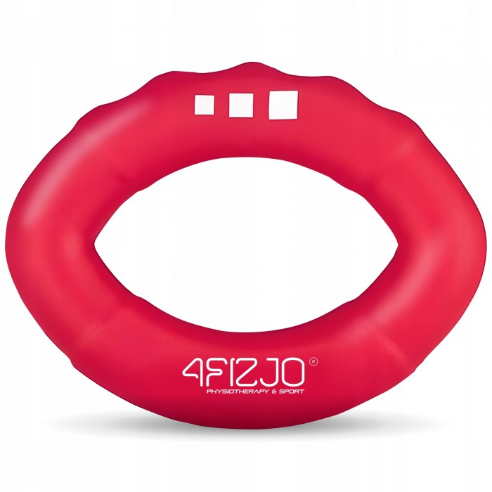 Еспандер кистьовий силіконовий 4FIZJO Hard 22 кг Red (P-5907739313751)