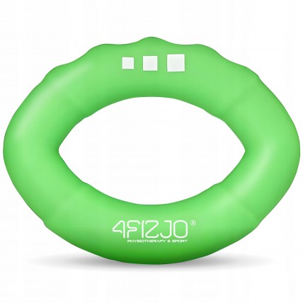 Еспандер кистьовий силіконовий 4FIZJO Light 13 кг Green (P-5907739313737)