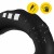 Еспандер кистьовий силіконовий 4FIZJO X-Hard 27 кг Black (P-5907739313768)