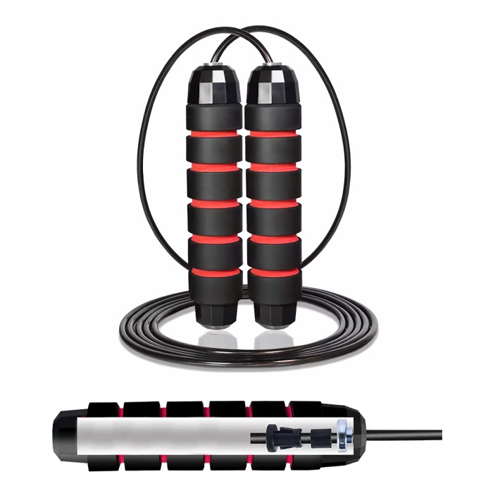 Скакалка швидкісна для кросфіту Cornix Speed Rope Classic XR-0150 Black/Red