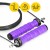 Скакалка швидкісна для кросфіту 4FIZJO Speed Rope PRO+ Violet (P-5907739313188)