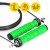 Скакалка швидкісна для кросфіту 4FIZJO Speed Rope PRO+ Green (P-5907739313195)