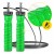 Скакалка швидкісна для кросфіту 4FIZJO Speed Rope PRO+ Green (P-5907739313195)
