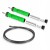 Скакалка швидкісна для кросфіту 4FIZJO Speed Rope PRO+ Green (P-5907739313195)