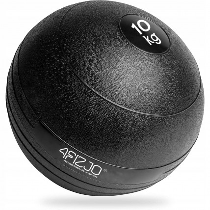 Слембол (медичний м'яч) для кросфіту 4FIZJO Slam Ball 10 кг Black (P-5907739315441)