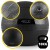 Слембол (медицинский мяч) для кроссфита 4FIZJO Slam Ball 10 кг Black (P-5907739315441)