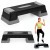 Степ-платформа 2-ступенчатая Actiget 73 х 28.5 х 12-17.5 см ACT0120 Black/Grey Степ-платформа 2-ступенчатая Actiget 73 х 28.5 х 12-17.5 см ACT0120 Black/Grey