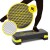 Степ-платформа 2-ступенчатая Cornix 68 х 28 х 10-15 см XR-0192 Black/Yellow