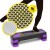 Степ-платформа 3-ступенчатая Cornix 78 х 29 х 10-20 см XR-0183 Black/Purple