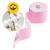 Лента кинезиологическая (кинезио тейп) 4FIZJO 5 см x 5 м Light Pink (P-5907739316028)