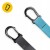 Петлі для функціонального тренінгу 4FIZJO TRX Black/Sky Blue (P-5907739311016)