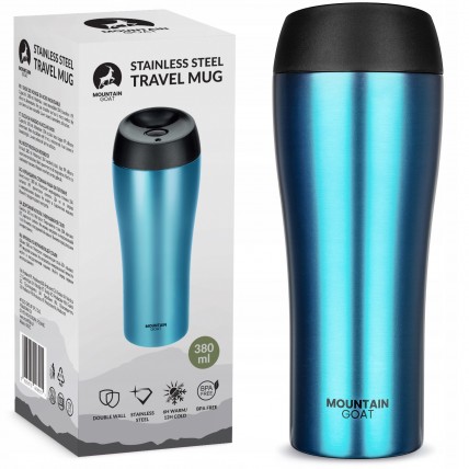 Термокружка Mountain Goat Travel 0.38 л Blue (P-5905973406932) Термокружка Mountain Goat Travel 0.38 л Blue (P-5905973406932)