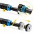 Турнік розсувний 4FIZJO 66-100 см Black/Blue (P-5907739314758)