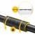 Турнік розсувний 4FIZJO 66-100 см Black/Yellow (P-5907739314765)